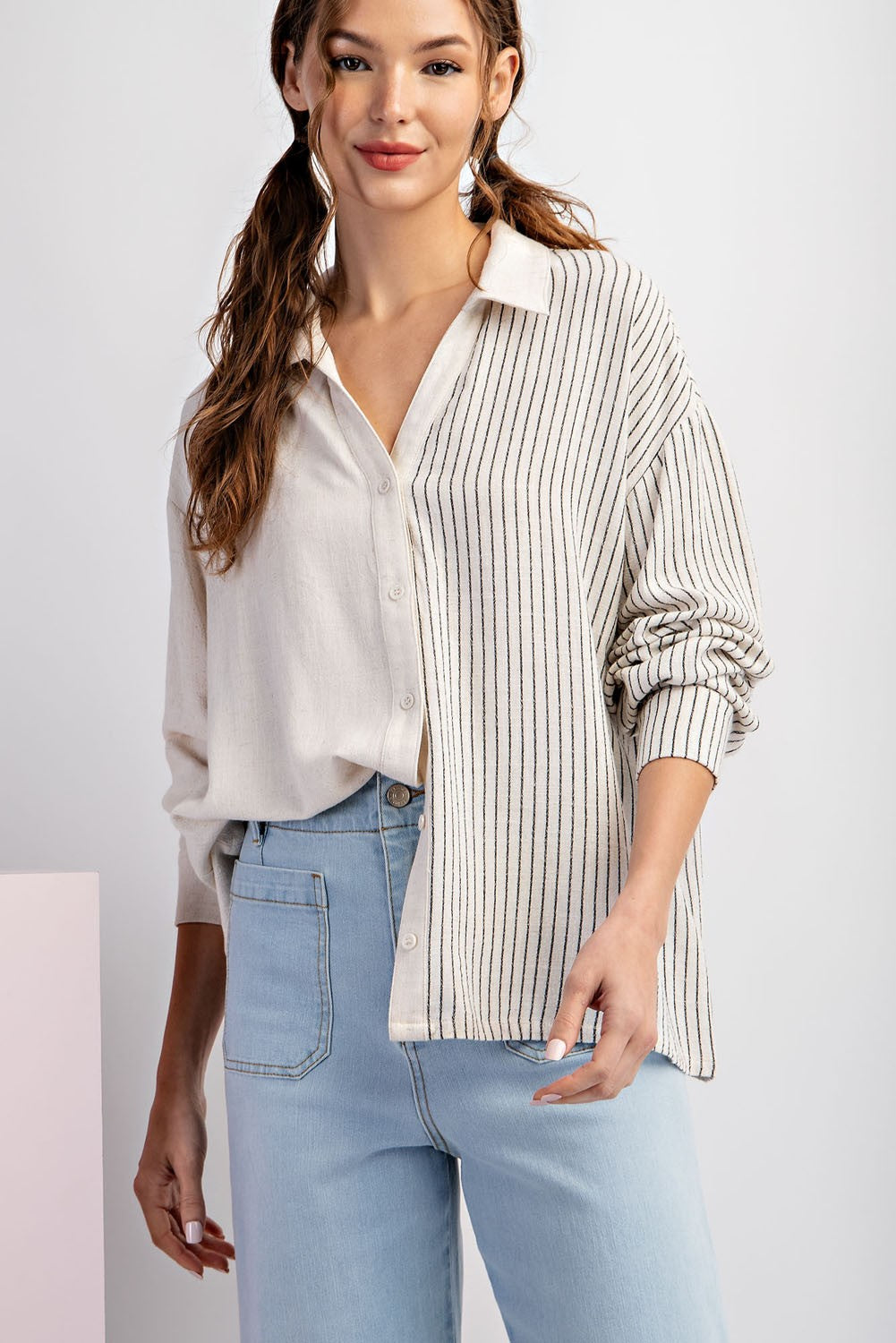 Casually Cool Button Down Top