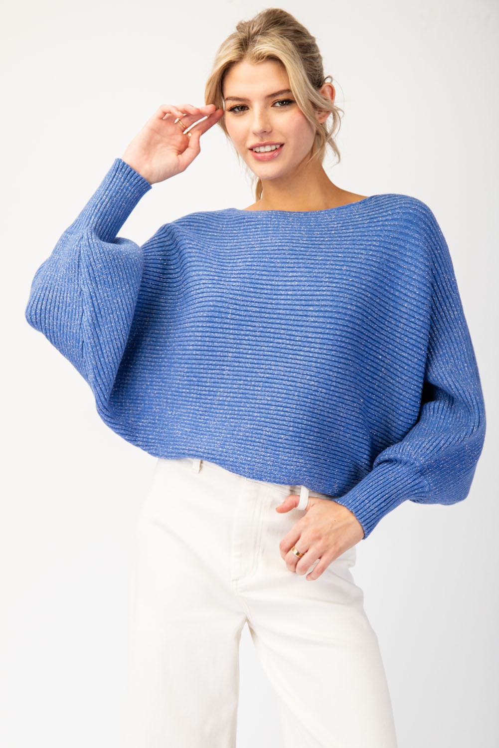 Royal Blue Waters Sweater