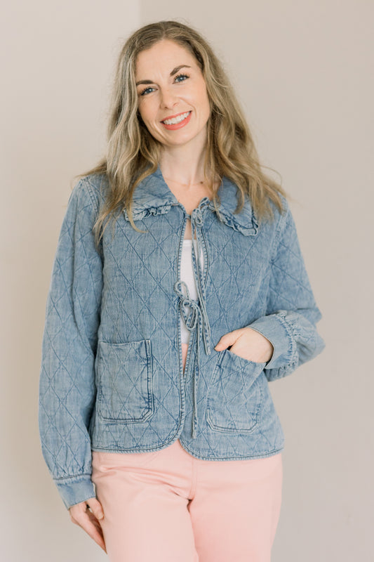 Tidal Ties Denim Jacket